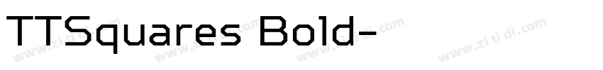 TTSquares Bold字体转换 TTSquares Bold字体转换